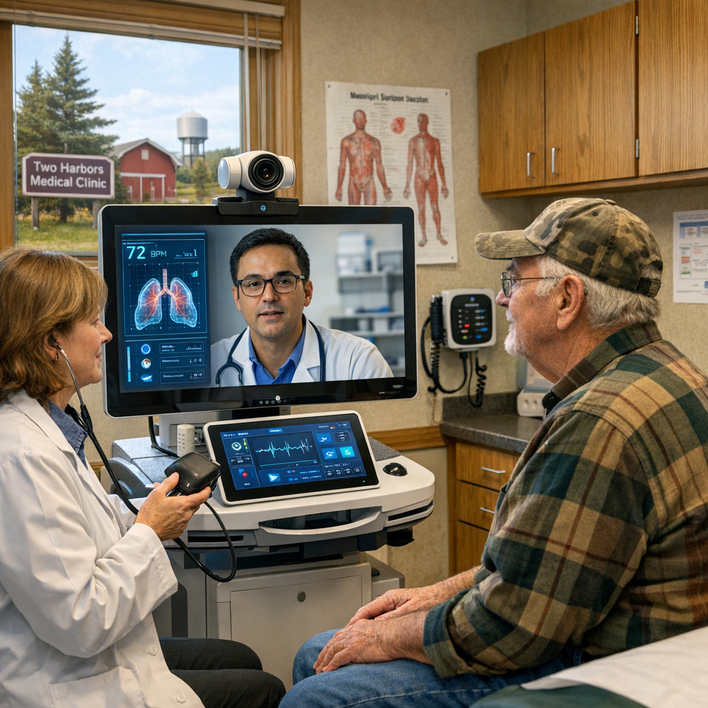 Bridging the Digital Divide: AI’s Role in Enhancing Rural Healthcare in Two Harbors