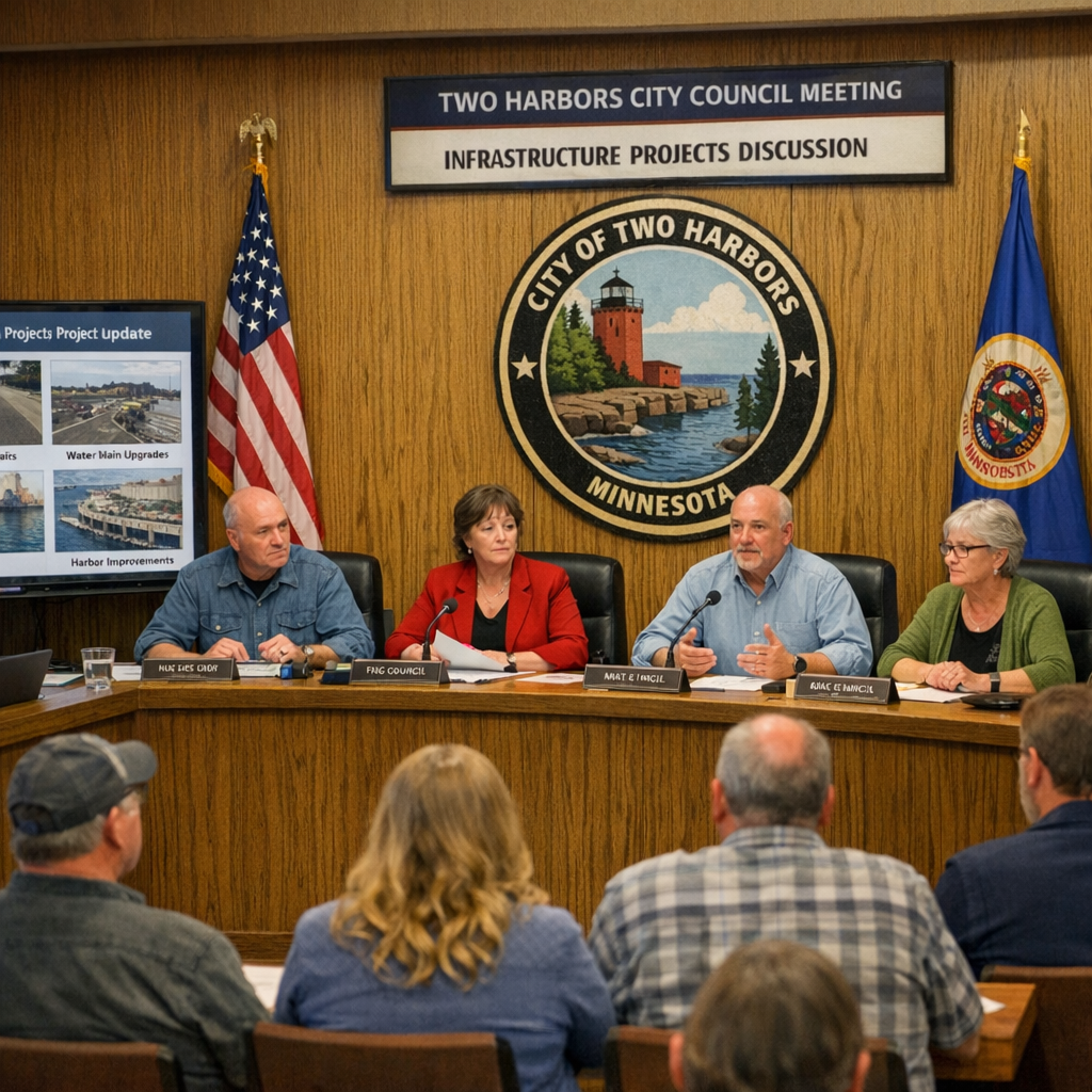 Two Harbors City Council Advances Key Infrastructure Projects